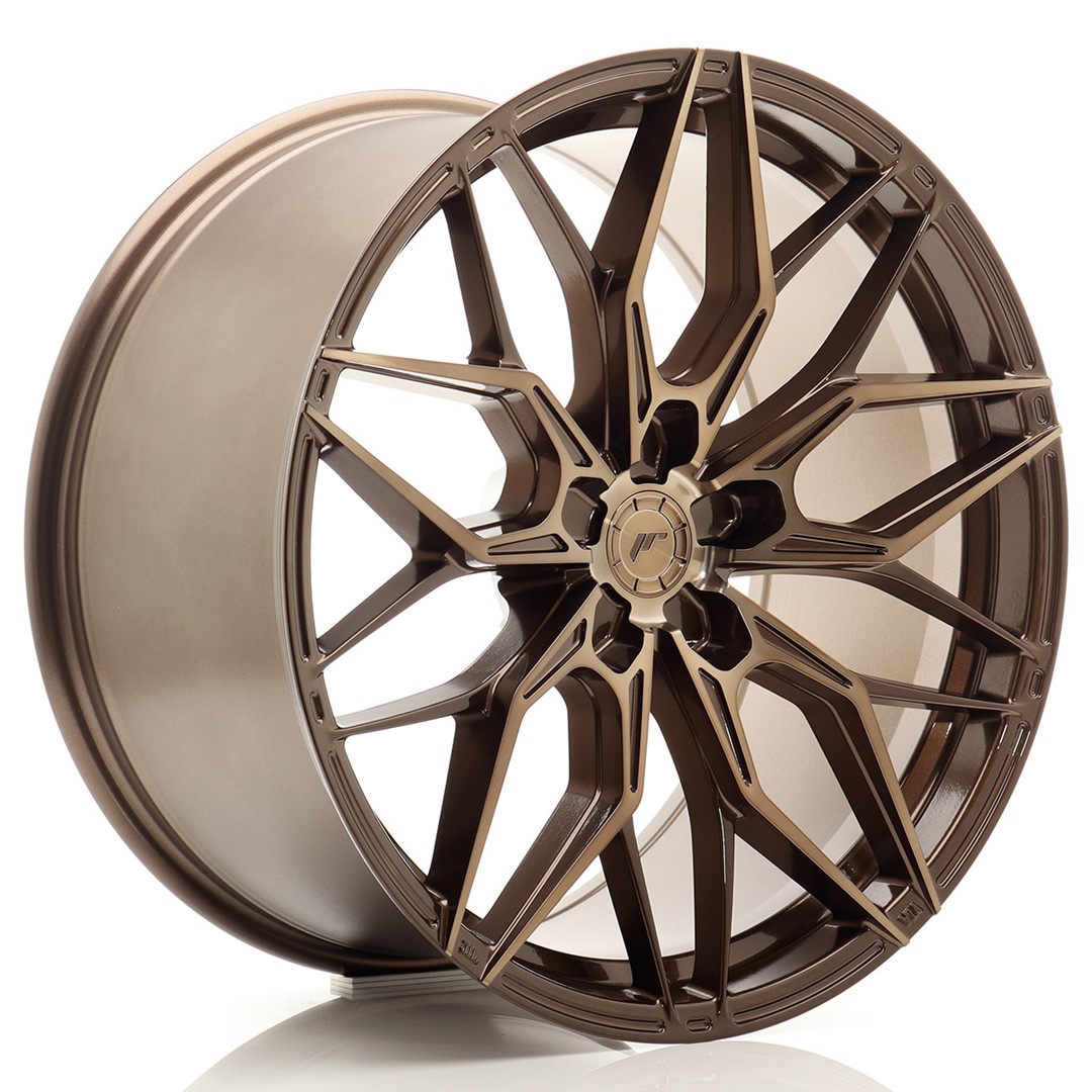 Image of JR-Wheels JR46 Velgen 20 Inch 9.5J ET20-40 Custom PCD Flow Form Platinum Bronze