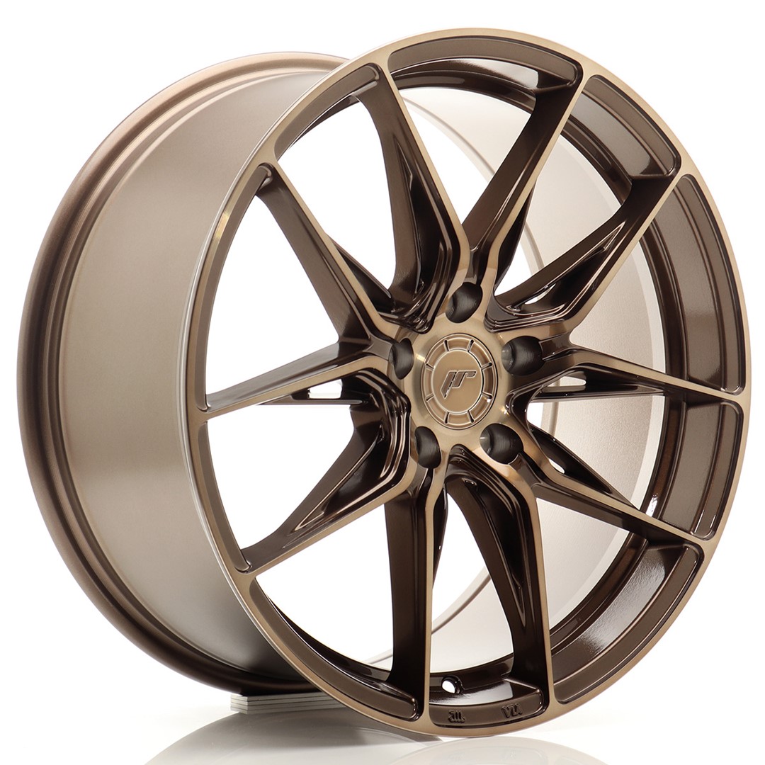 Image of JR-Wheels JR44 Velgen 18 Inch 8J ET42 5x112 Flow Form Platinum Bronze