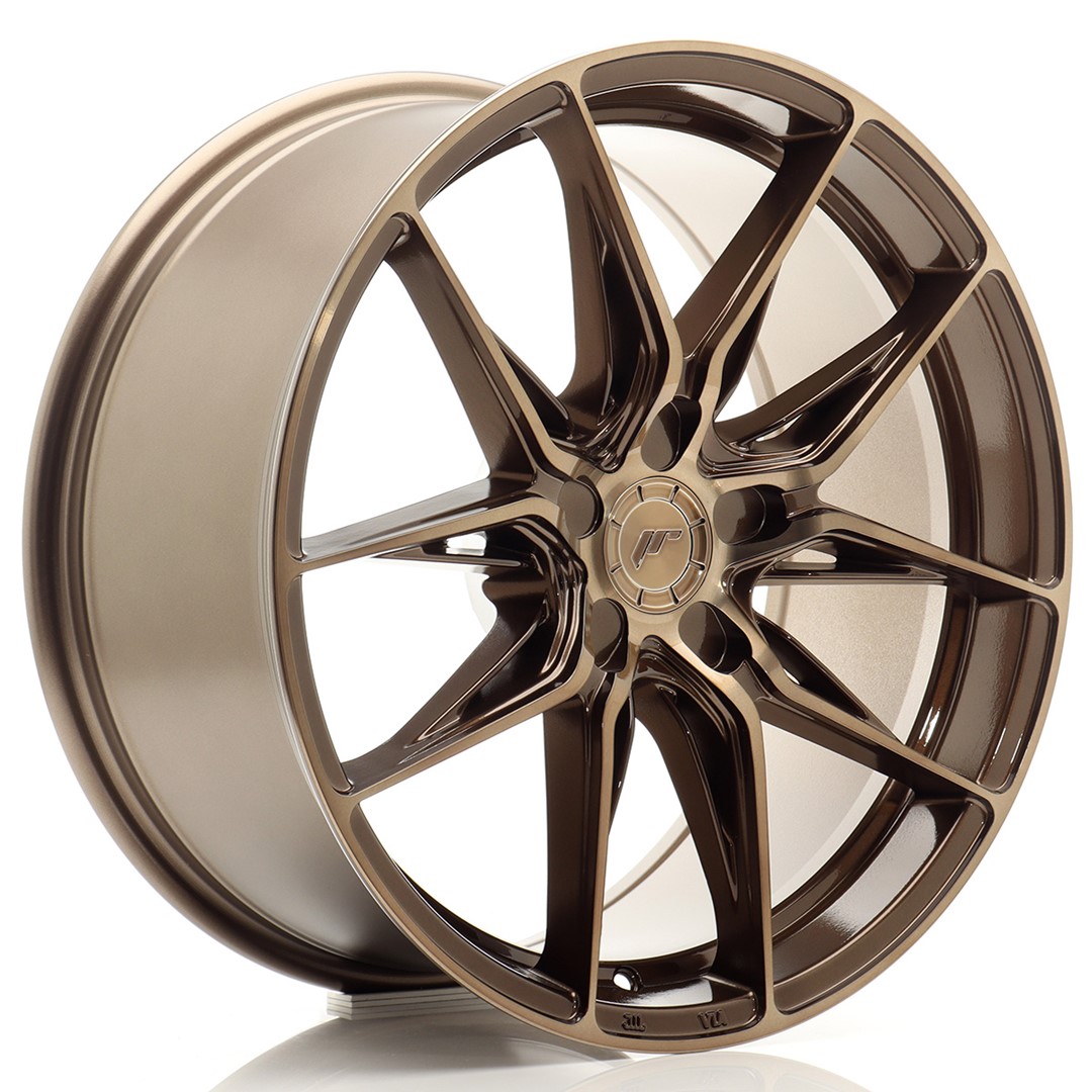 Image of JR-Wheels JR44 Velgen 18 Inch 8J ET20-42 Custom PCD Flow Form Platinum Bronze