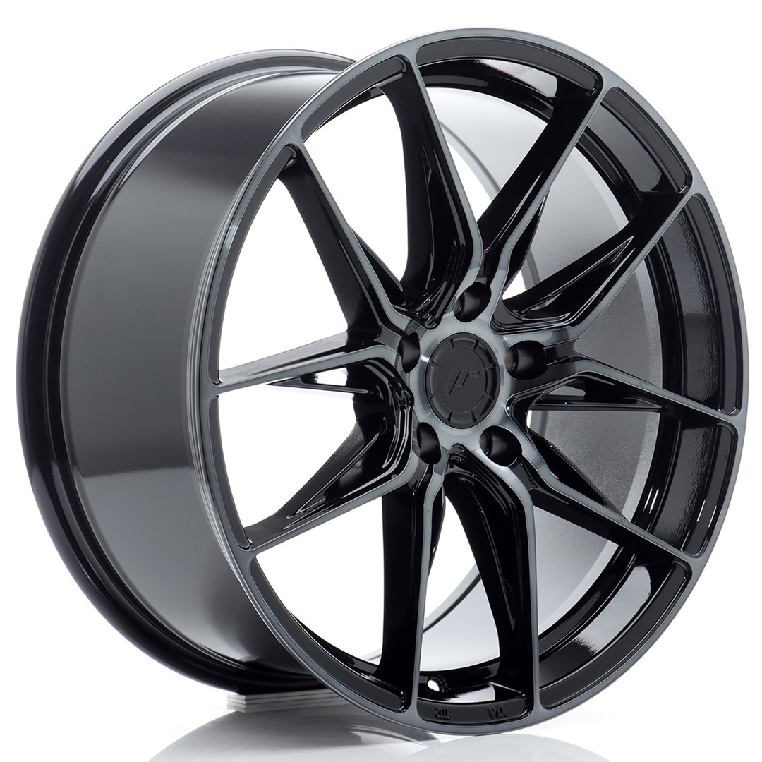 Image of JR-Wheels JR44 Velgen 18 Inch 8.5J ET45 5x112 Flow Form Black Machined Tinted Face