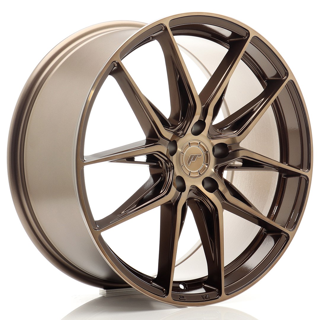 Image of JR-Wheels JR44 Velgen 19 Inch 8.5J ET45 5x112 Flow Form Platinum Bronze