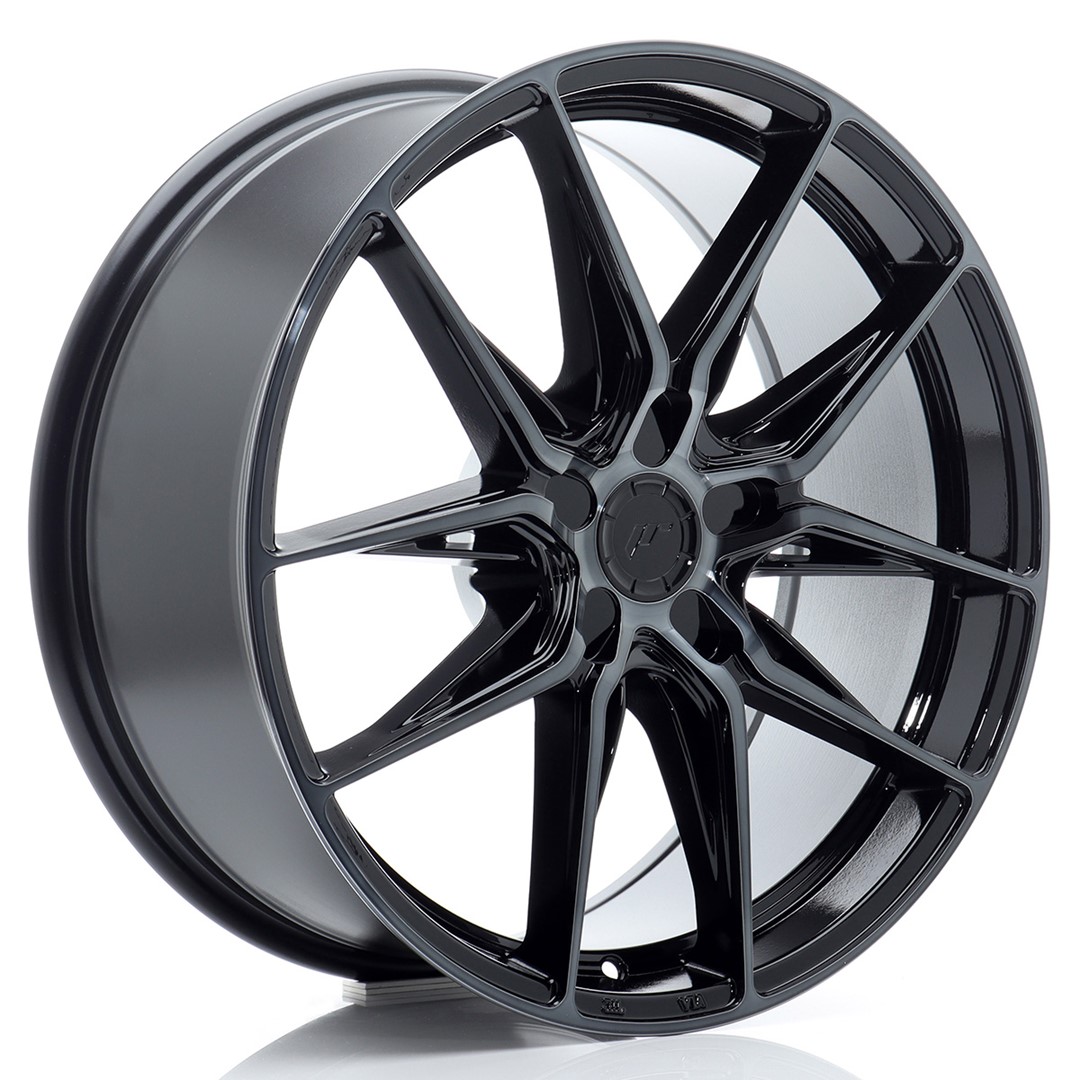 Image of JR-Wheels JR44 Velgen 19 Inch 9J ET20-51 Custom PCD Flow Form Black Machined Tinted Face