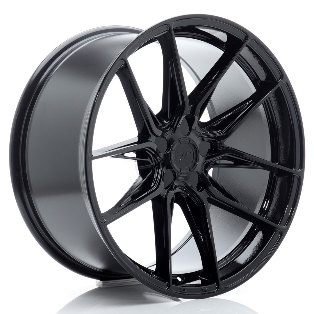 Image of JR-Wheels JR44 Velgen 19 Inch 9.5J ET20-40 Custom PCD Flow Form Gloss Black
