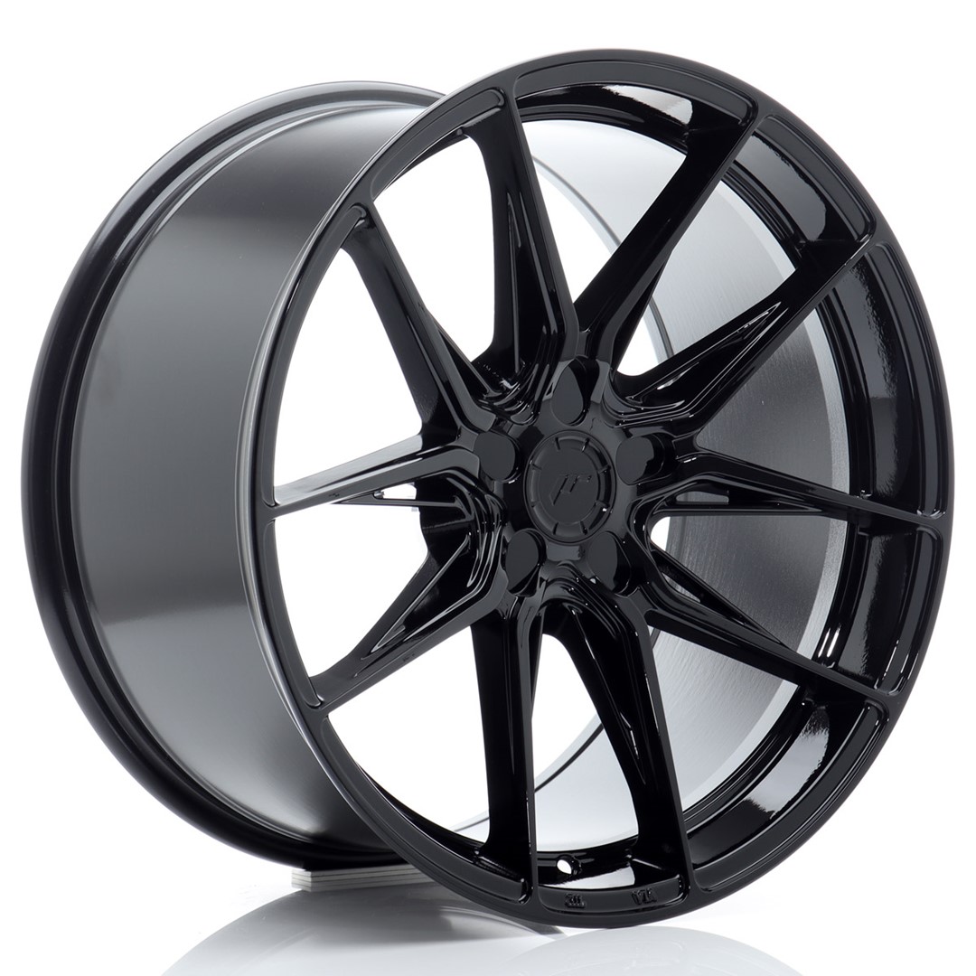 Image of JR-Wheels JR44 Velgen 19 Inch 10J ET15-45 Custom PCD Flow Form Gloss Black