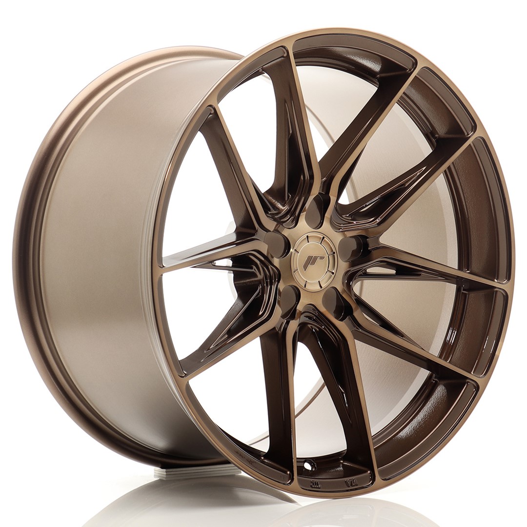 Image of JR-Wheels JR44 Velgen 19 Inch 10J ET15-45 Custom PCD Flow Form Platinum Bronze