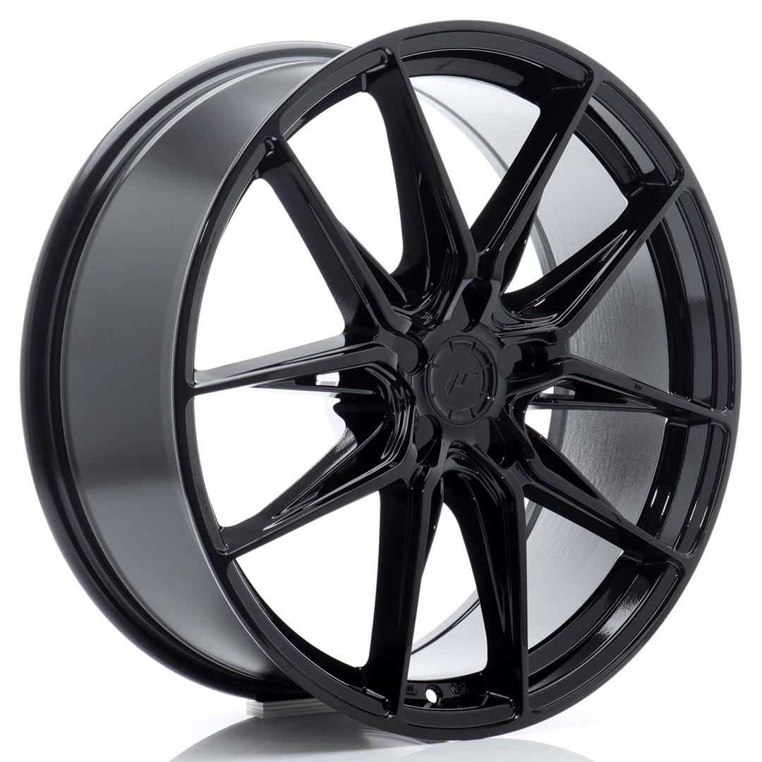 Image of JR-Wheels JR44 Velgen 20 Inch 8J ET20-40 Custom PCD Flow Form Gloss Black