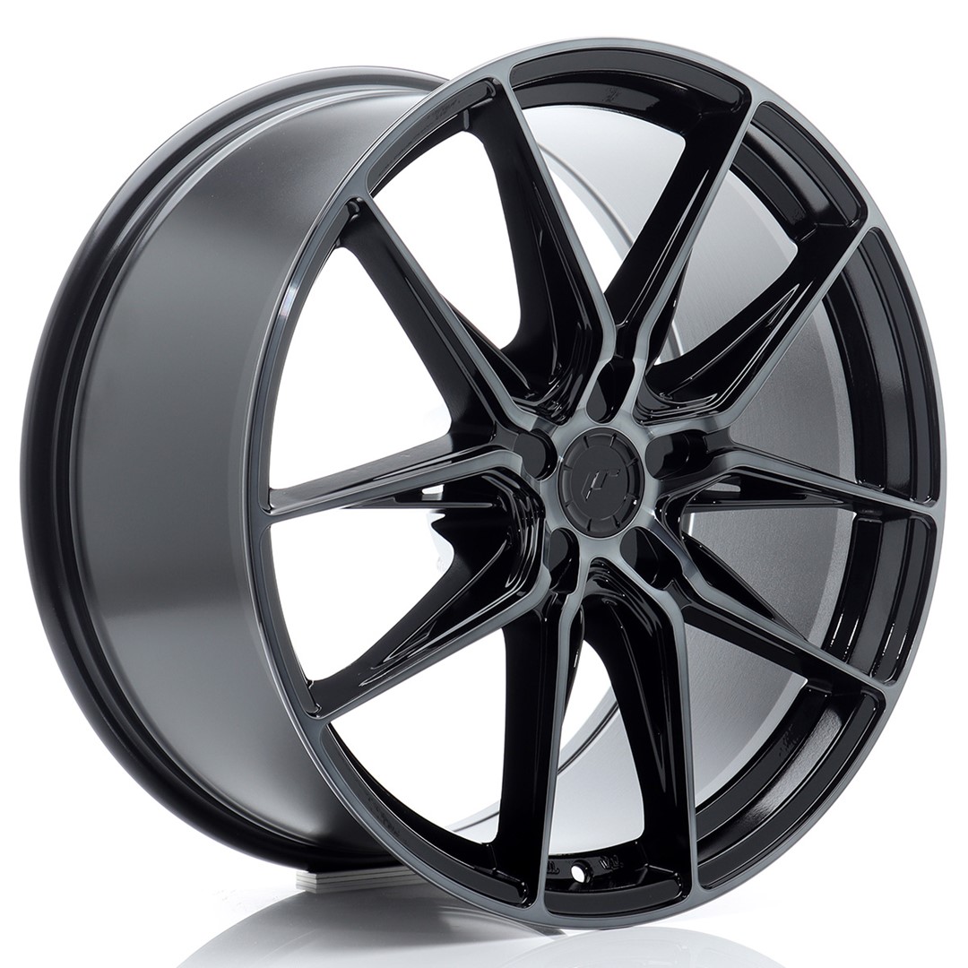 Image of JR-Wheels JR44 Velgen 20 Inch 8.5J ET20-45 Custom PCD Flow Form Black Machined Tinted Face