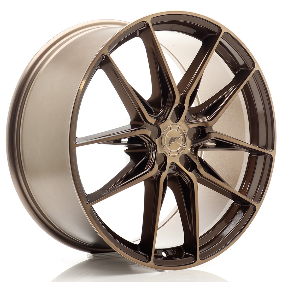 Image of JR-Wheels JR44 Velgen 20 Inch 8.5J ET20-45 Custom PCD Flow Form Platinum Bronze