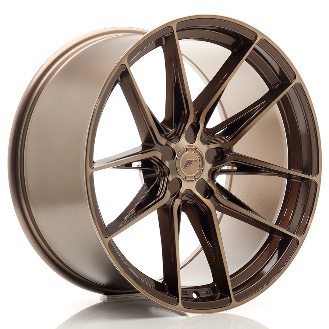 Image of JR-Wheels JR44 Velgen 20 Inch 10.5J ET15-42 Custom PCD Flow Form Platinum Bronze