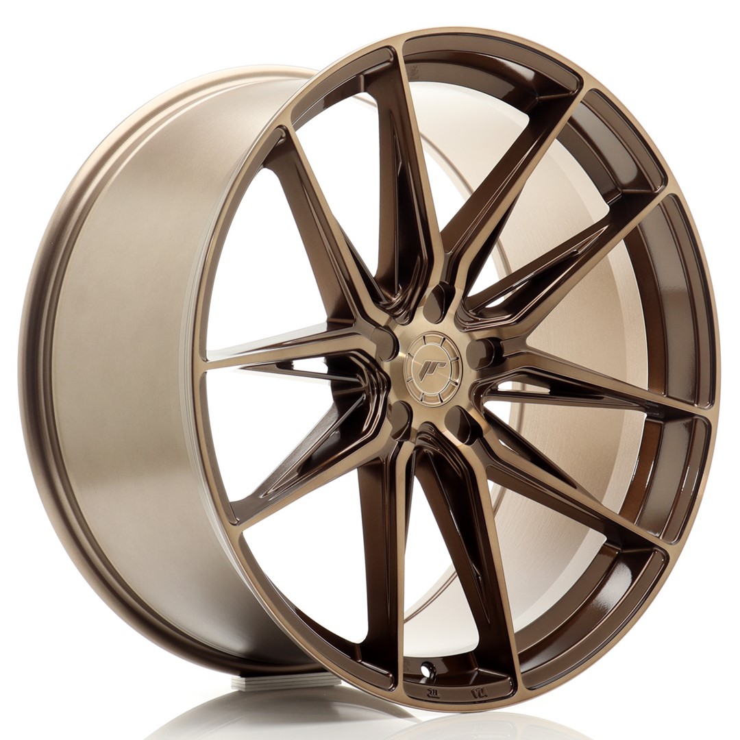 Image of JR-Wheels JR44 Velgen 22 Inch 10.5J ET10-40 Custom PCD Flow Form Platinum Bronze