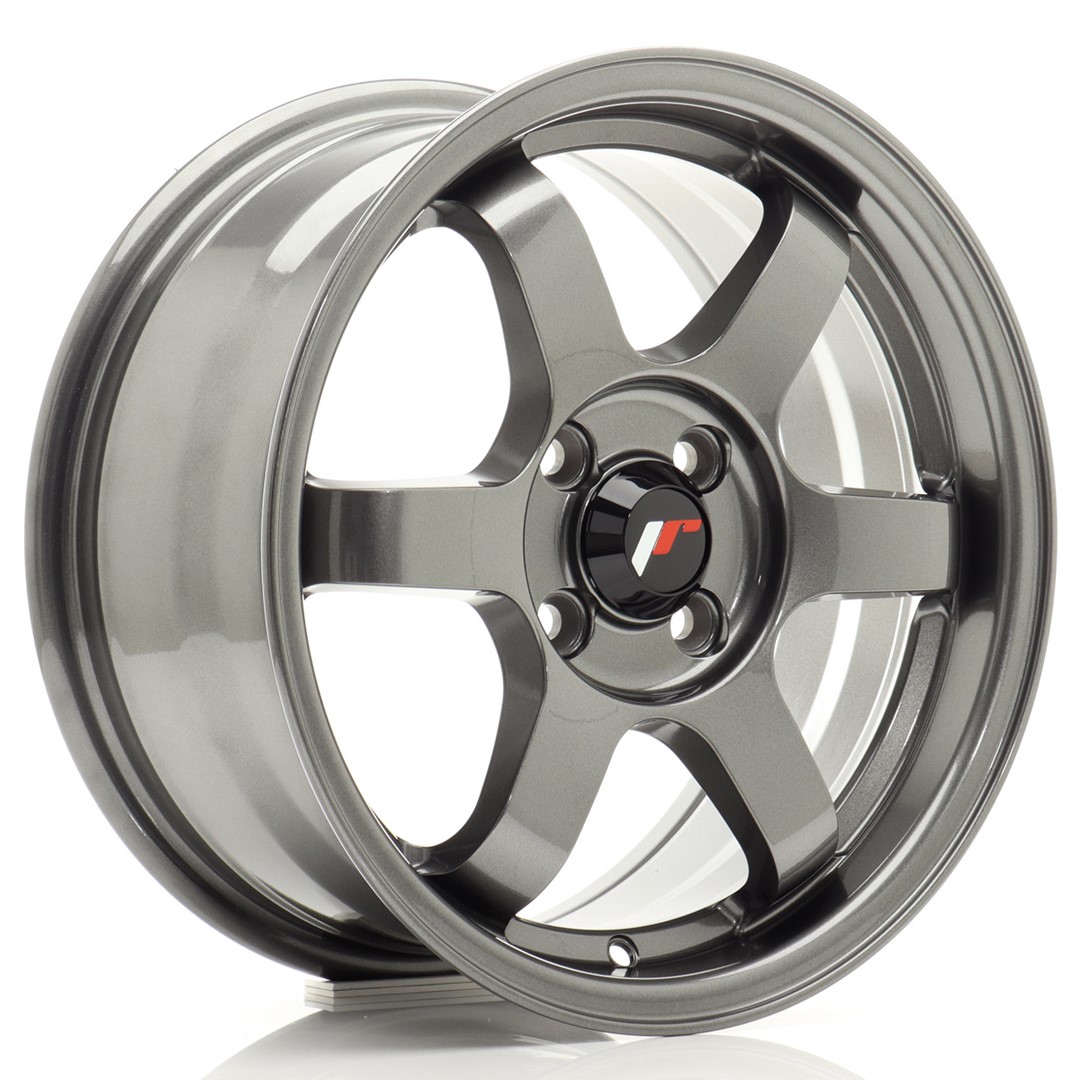 Image of JR-Wheels JR3 Velgen 15 Inch 7J ET25 4x100 Gun Metal