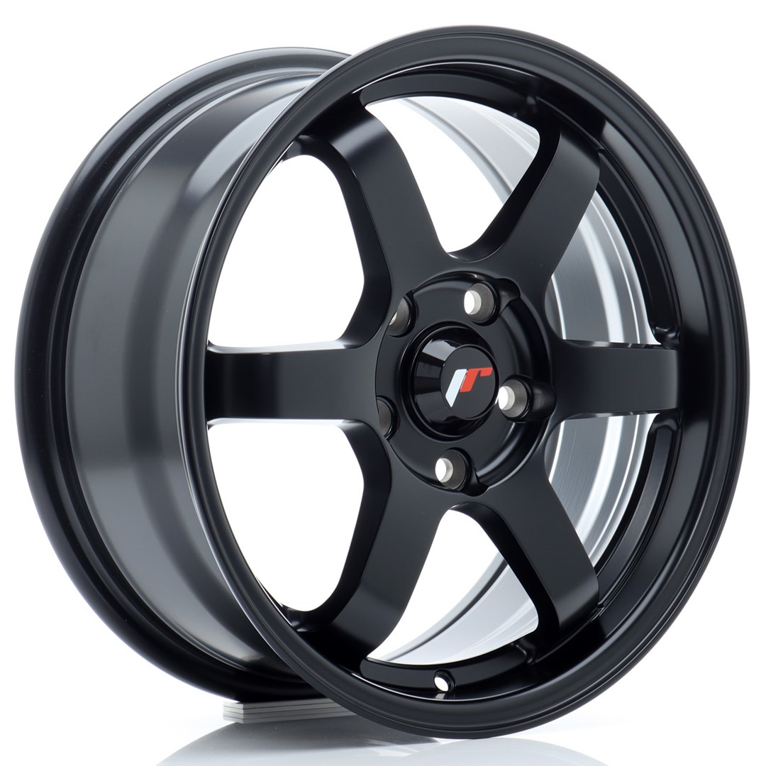 Image of JR-Wheels JR3 Velgen 16 Inch 7J ET40 4x100 Flat Black