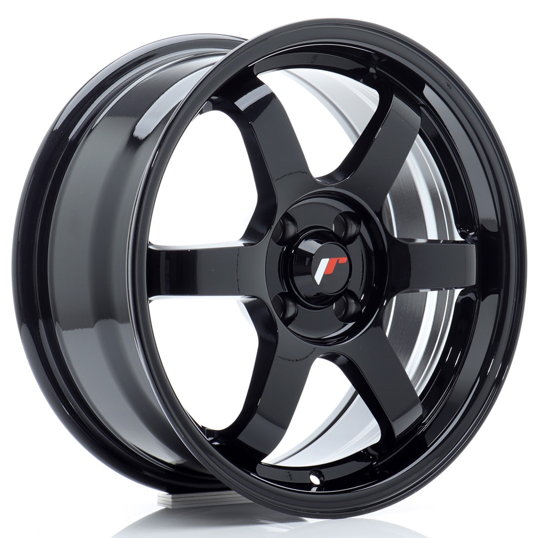 Image of JR-Wheels JR3 Velgen 16 Inch 7J ET40 4x100 Gloss Black