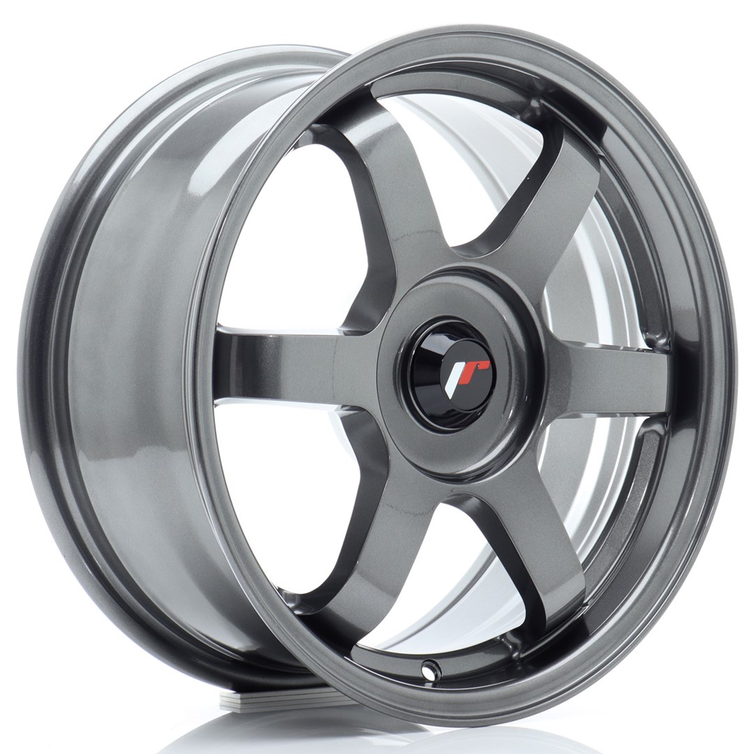 Image of JR-Wheels JR3 Velgen 16 Inch 7J ET25-40 Custom PCD Gun Metal