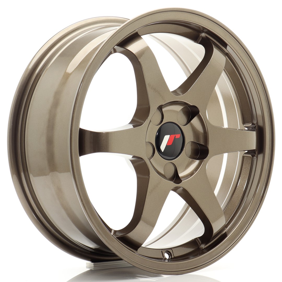 Image of JR-Wheels JR3 Velgen 17 Inch 7J ET20-42 Custom PCD Bronze