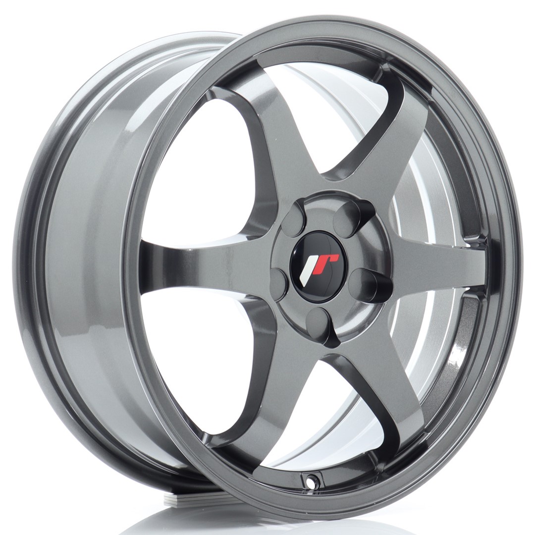 Image of JR-Wheels JR3 Velgen 17 Inch 7J ET20-42 Custom PCD Gun Metal