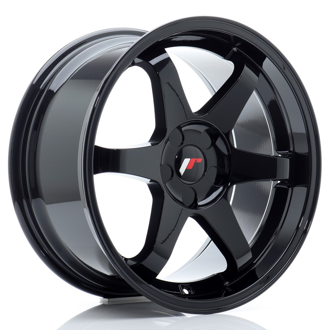 Image of JR-Wheels JR3 Velgen 18 Inch 9J ET15-40 Custom PCD Gloss Black