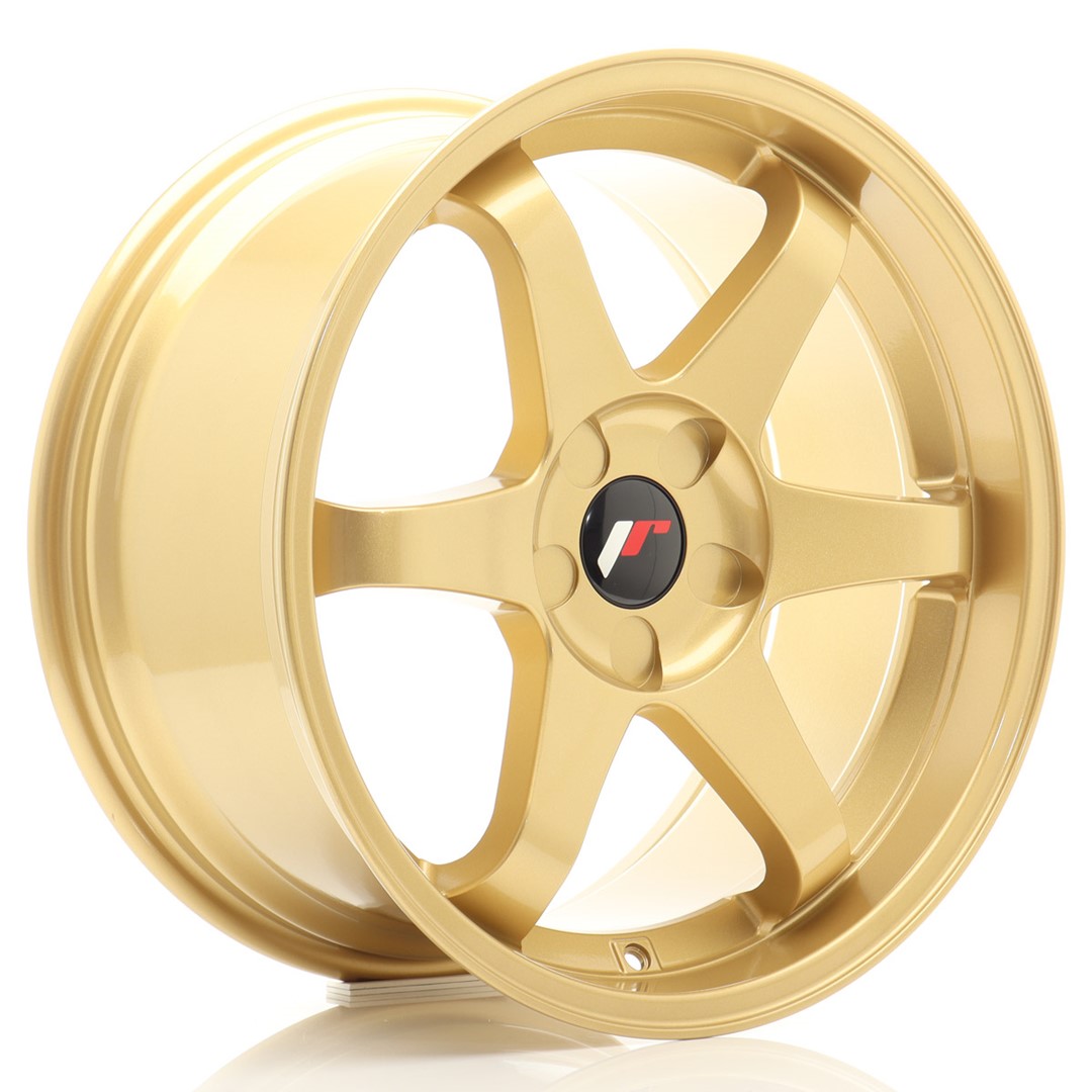 Image of JR-Wheels JR3 Velgen 18 Inch 9J ET15-40 Custom PCD Gold