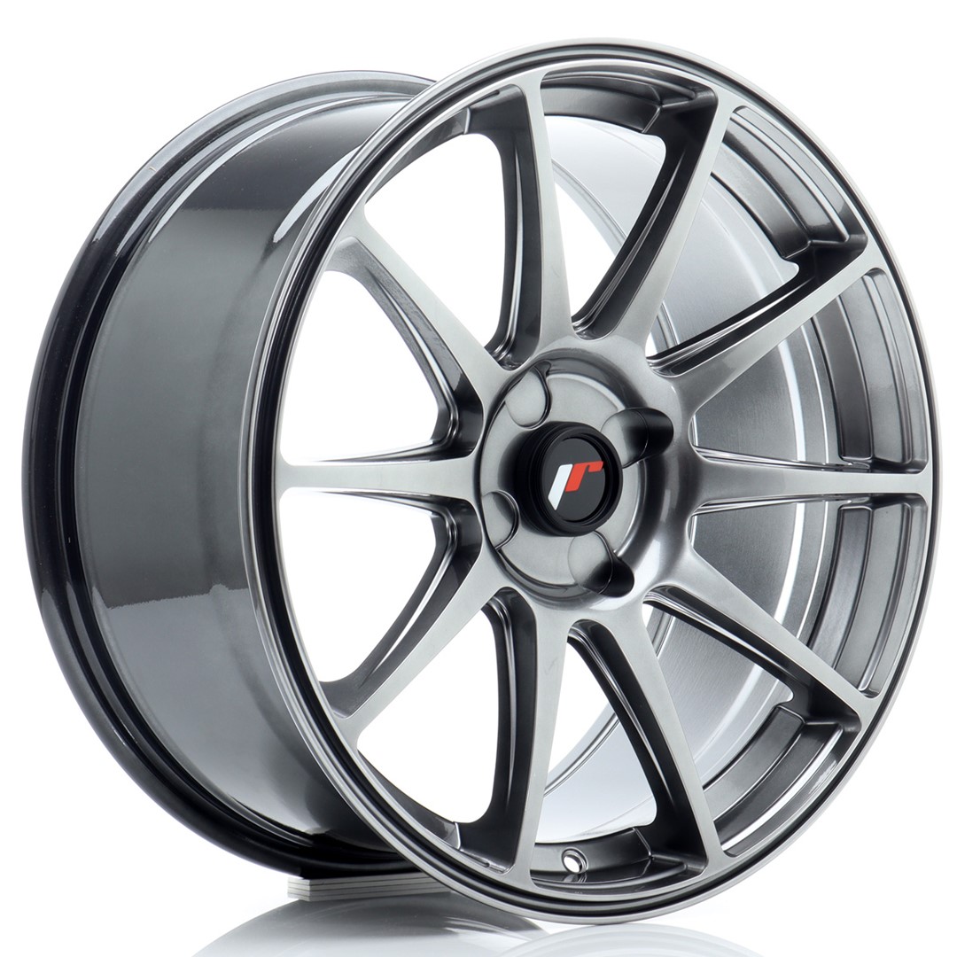 Image of JR-Wheels JR11 Velgen 18 Inch 8.5J ET20-40 Custom PCD Hyper Black