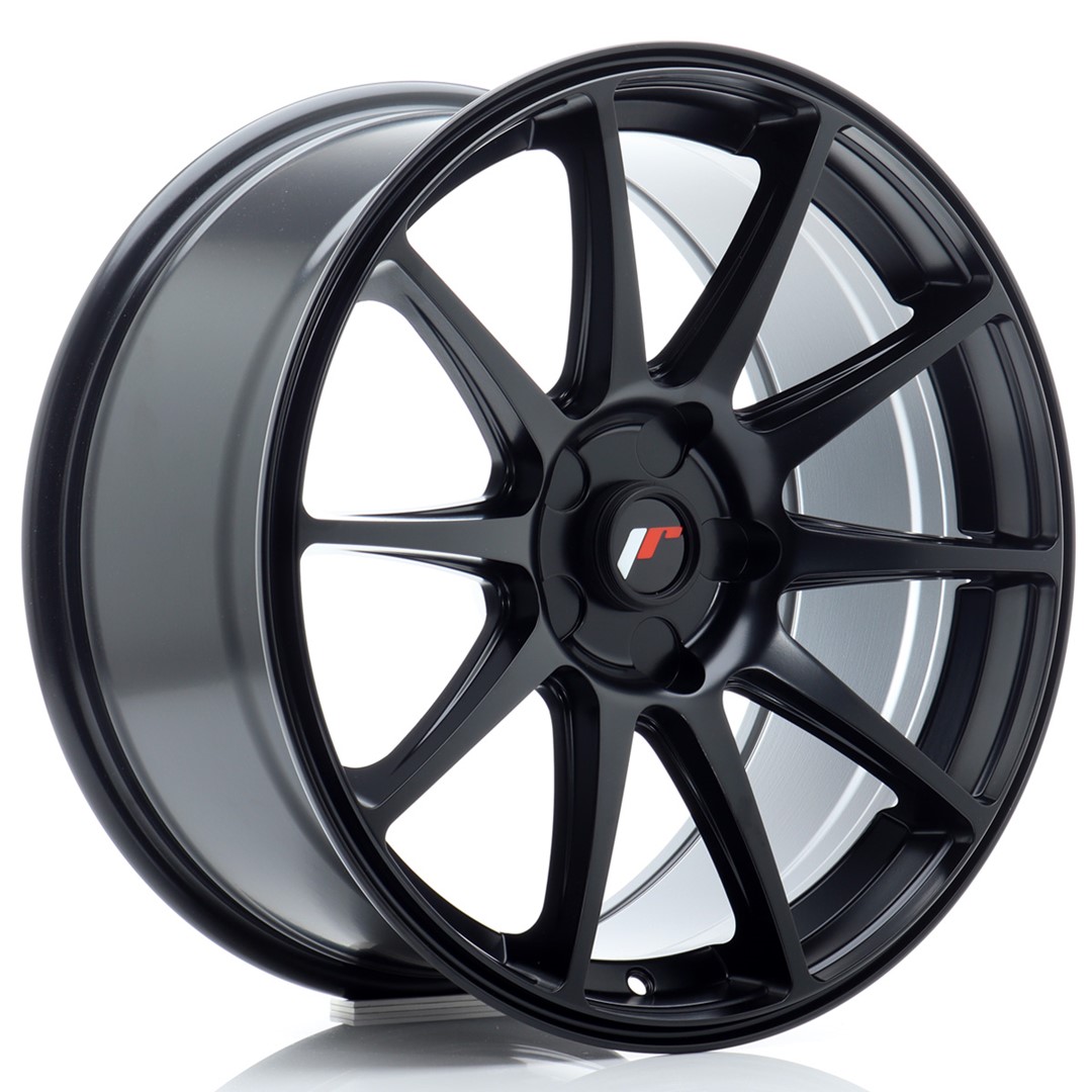 Image of JR-Wheels JR11 Velgen 18 Inch 8.5J ET20-40 Custom PCD Flat Black