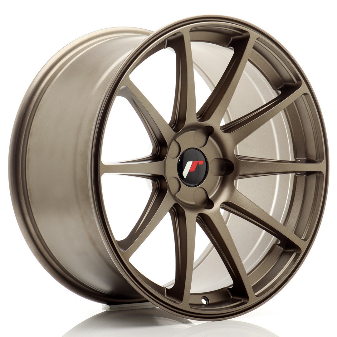 Image of JR-Wheels JR11 Velgen 19 Inch 9.5J ET15-35 Custom PCD Flat Bronze