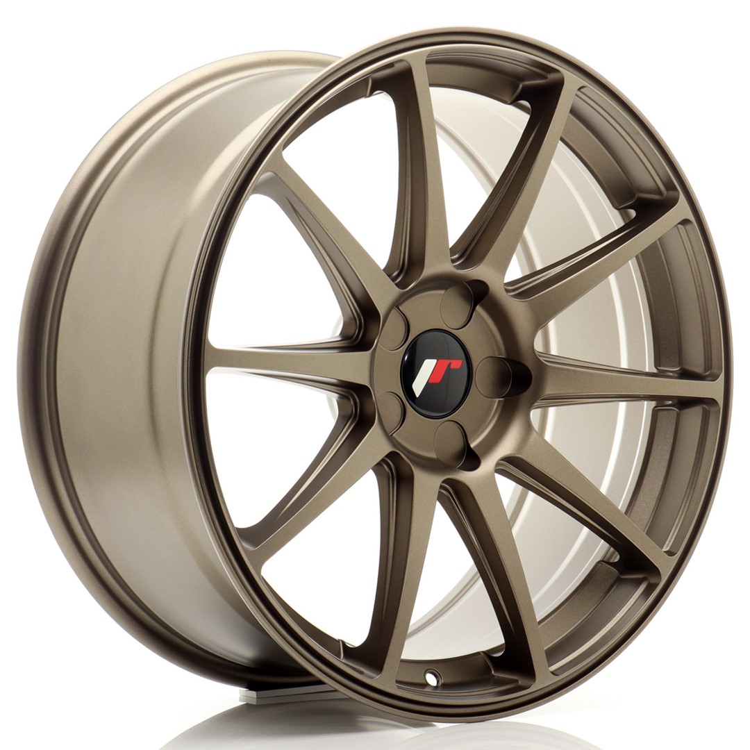 Image of JR-Wheels JR11 Velgen 19 Inch 8.5J ET20-42 Custom PCD Flat Bronze