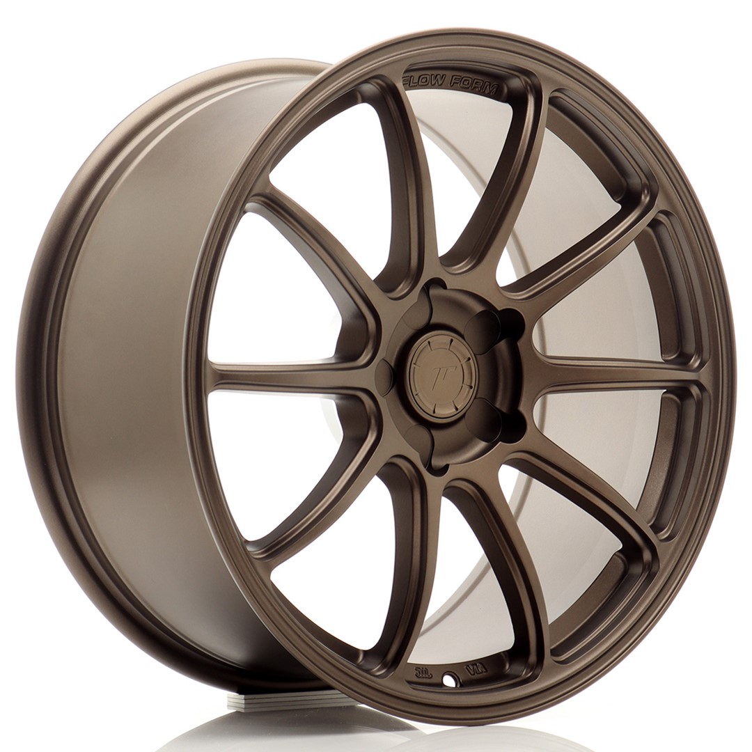 Image of JR-Wheels SL04 Super Light Velgen 18 Inch 8J ET20-35 Custom PCD Flow Form Flat Bronze