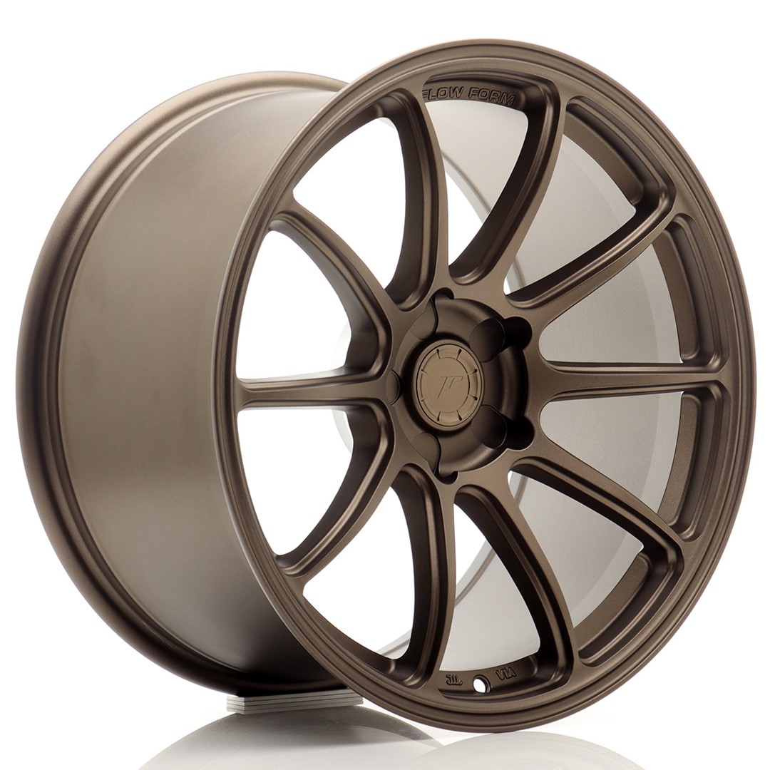 Image of JR-Wheels SL04 Super Light Velgen 18 Inch 9.5J ET20-35 Custom PCD Flow Form Flat Bronze
