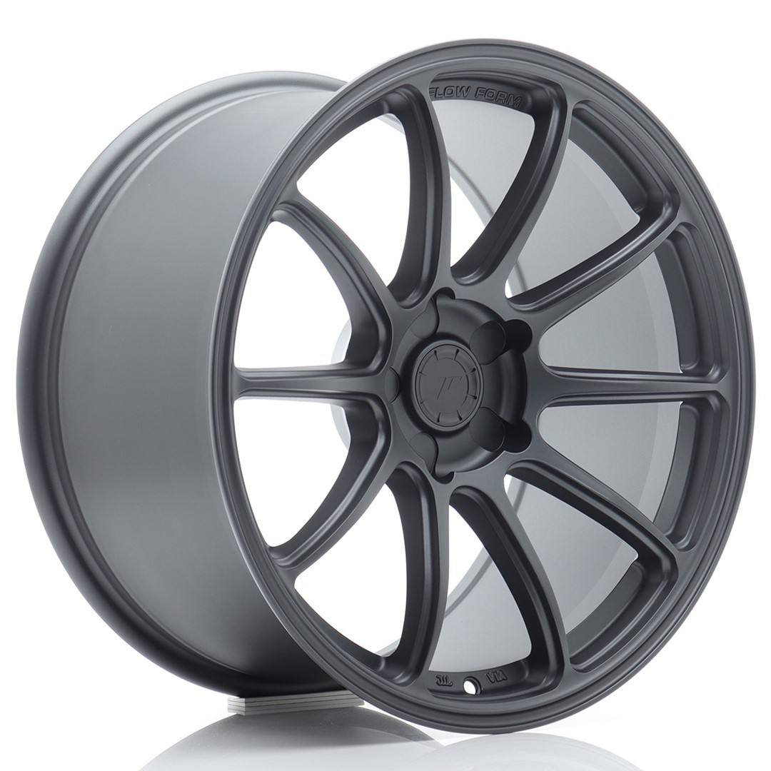 Image of JR-Wheels SL04 Super Light Velgen 18 Inch 9.5J ET20-35 Custom PCD Flow Form Flat Gun Metal