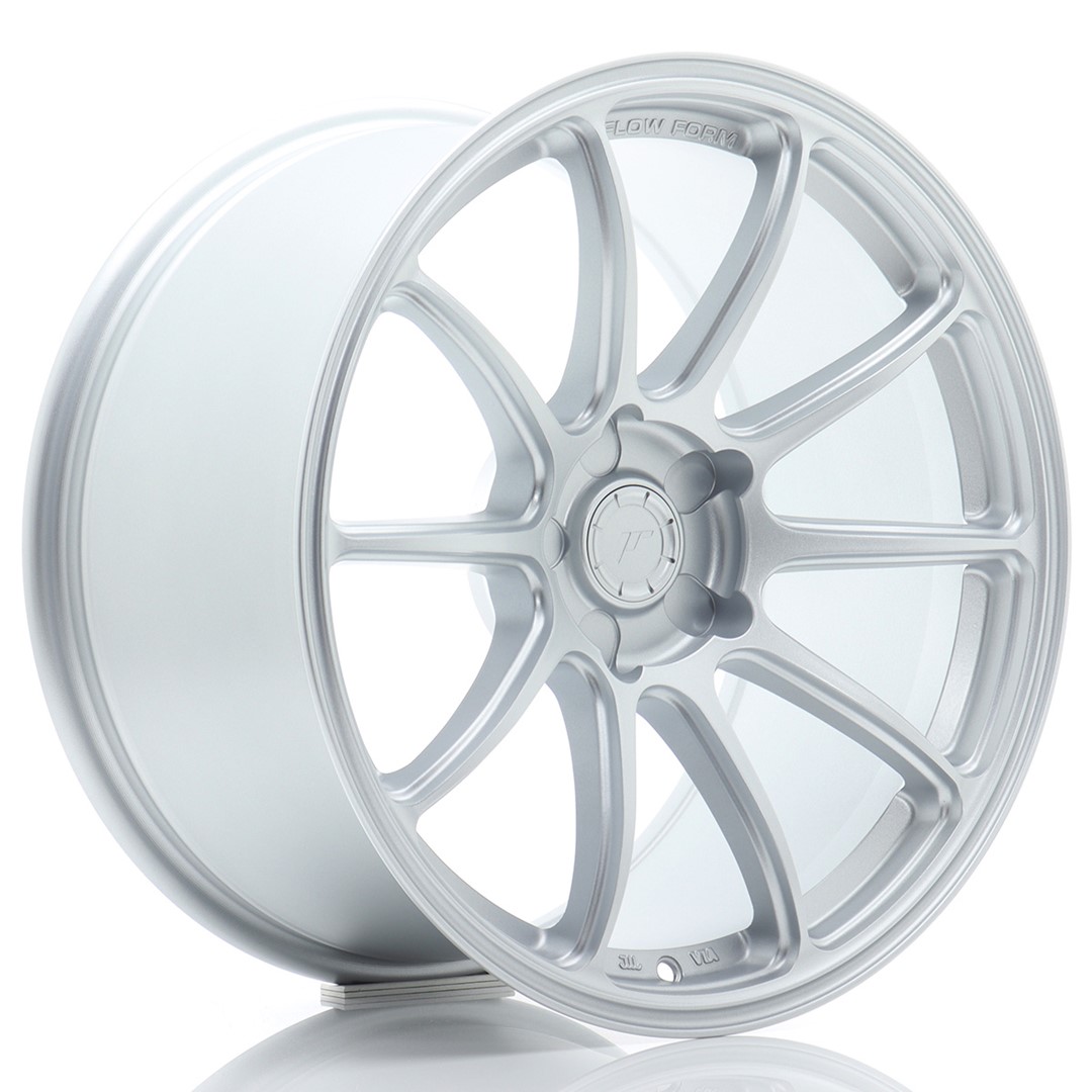 Image of JR-Wheels SL04 Super Light Velgen 18 Inch 9.5J ET20-35 Custom PCD Flow Form Flat Silver