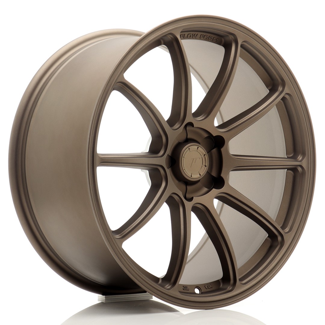 Image of JR-Wheels SL04 Super Light Velgen 19 Inch 10J ET15-51 Custom PCD Flow Form Flat Bronze