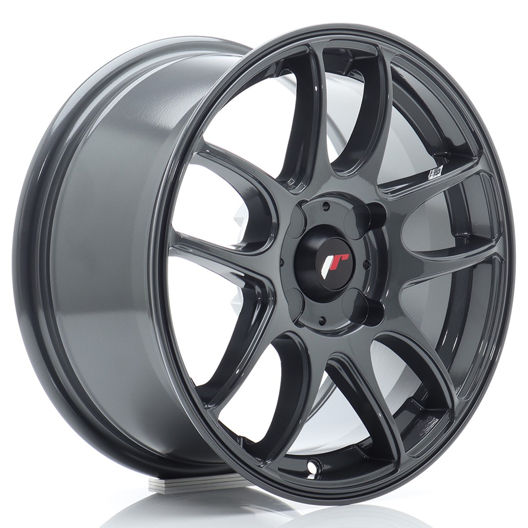 Image of JR-Wheels JR29 Velgen 15 Inch 8J ET20-50 Custom PCD Flow Form Hyper Gray