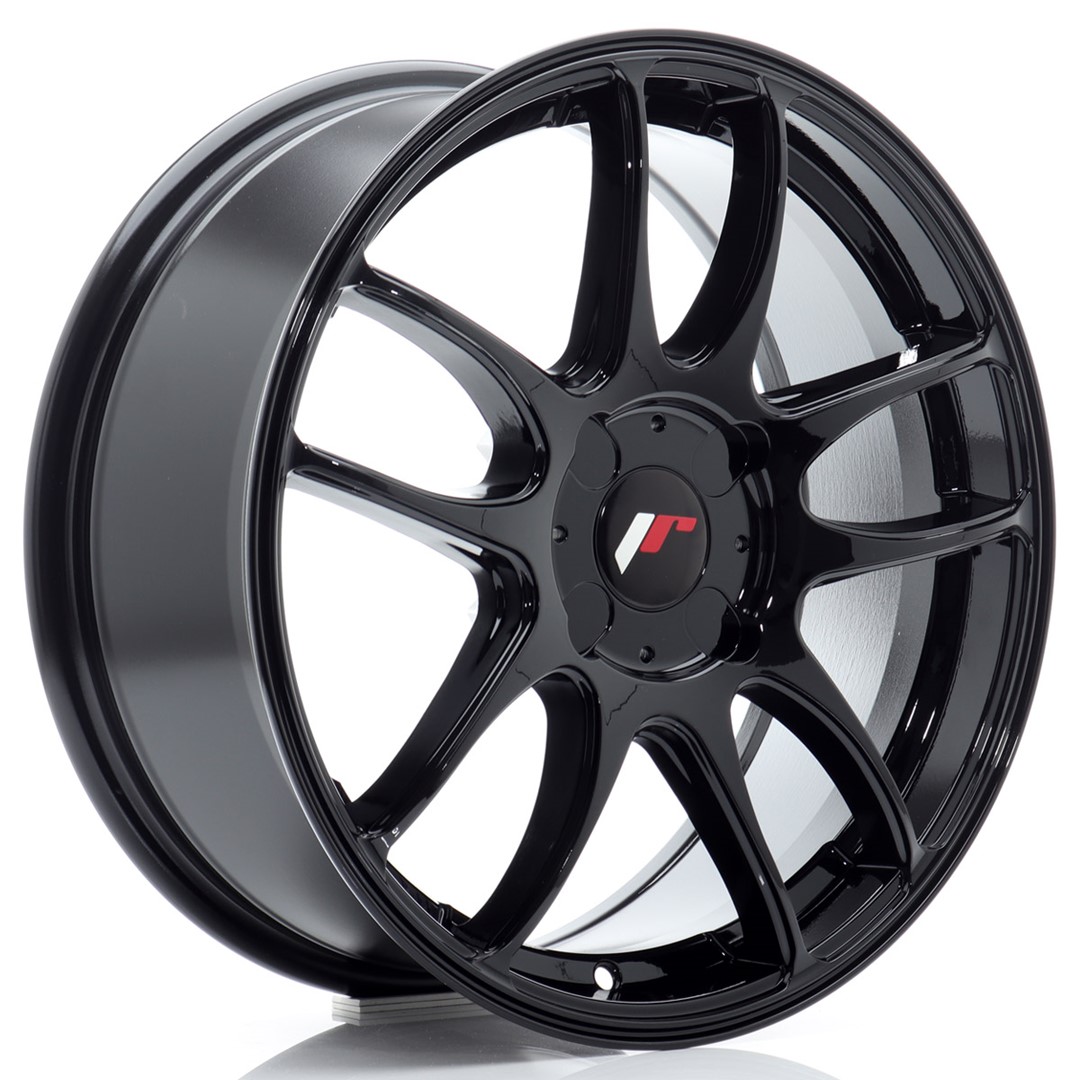 Image of JR-Wheels JR29 Velgen 17 Inch 7J ET20-48 Custom PCD Flow Form Gloss Black