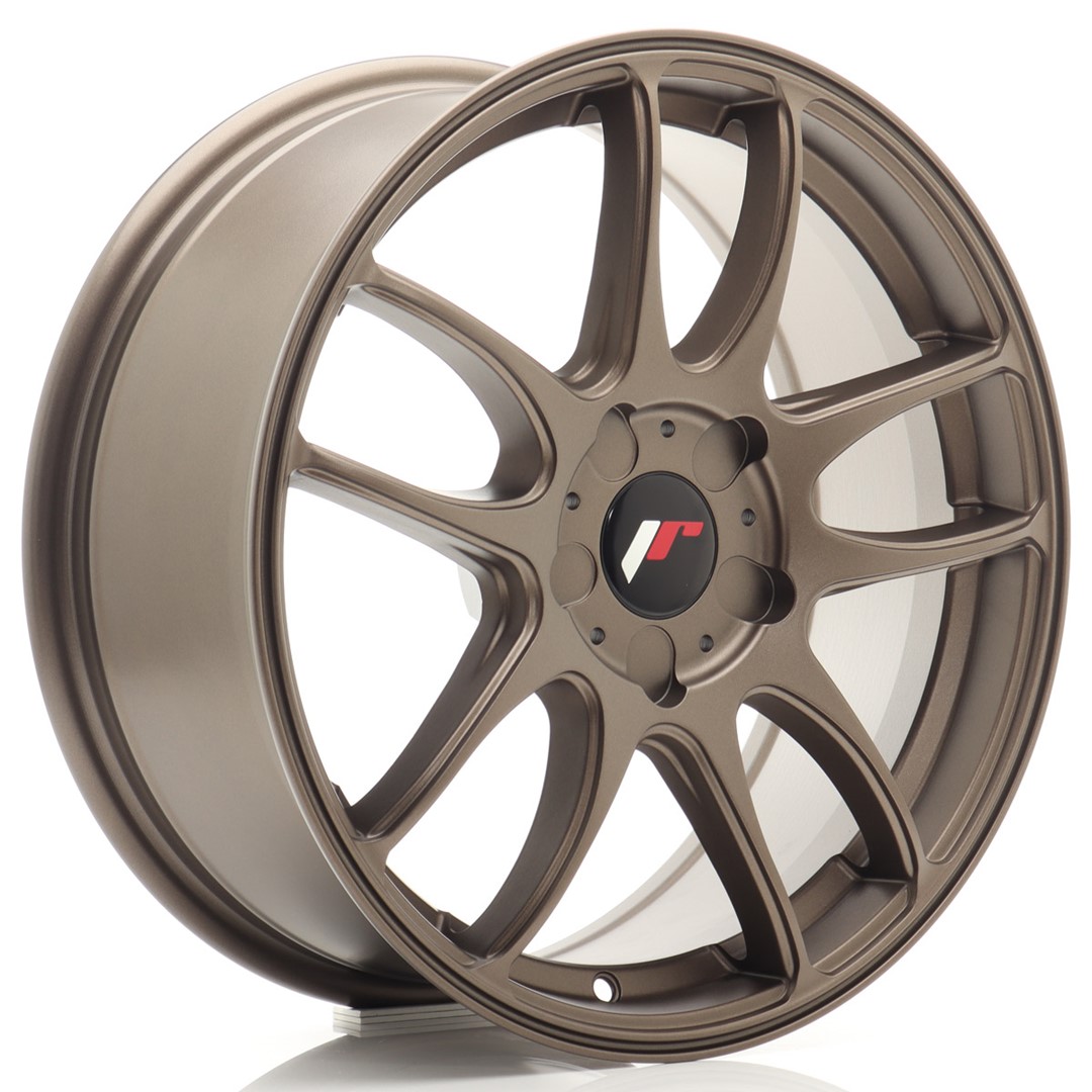 Image of JR-Wheels JR29 Velgen 17 Inch 7J ET20-48 Custom PCD Flow Form Flat Bronze