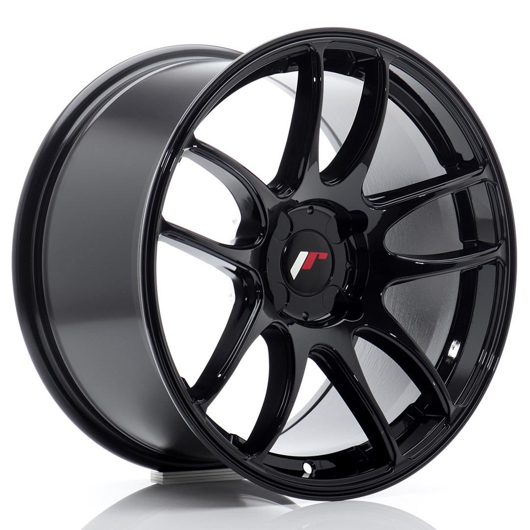 Image of JR-Wheels JR29 Velgen 17 Inch 9J ET20-38 Custom PCD Flow Form Gloss Black
