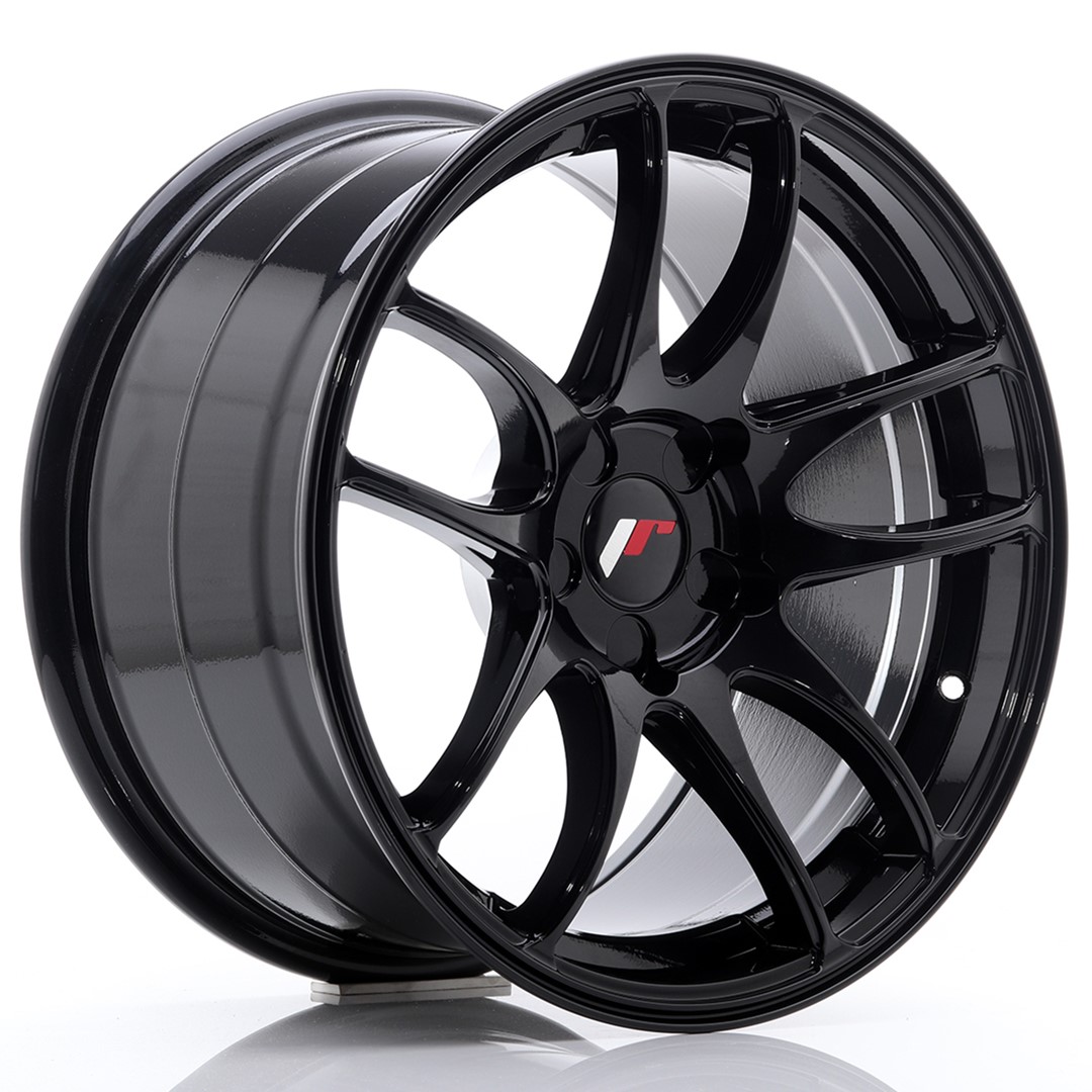 Image of JR-Wheels JR29 Velgen 17 Inch 9J ET20-38 Custom PCD Flow Form Gloss Black