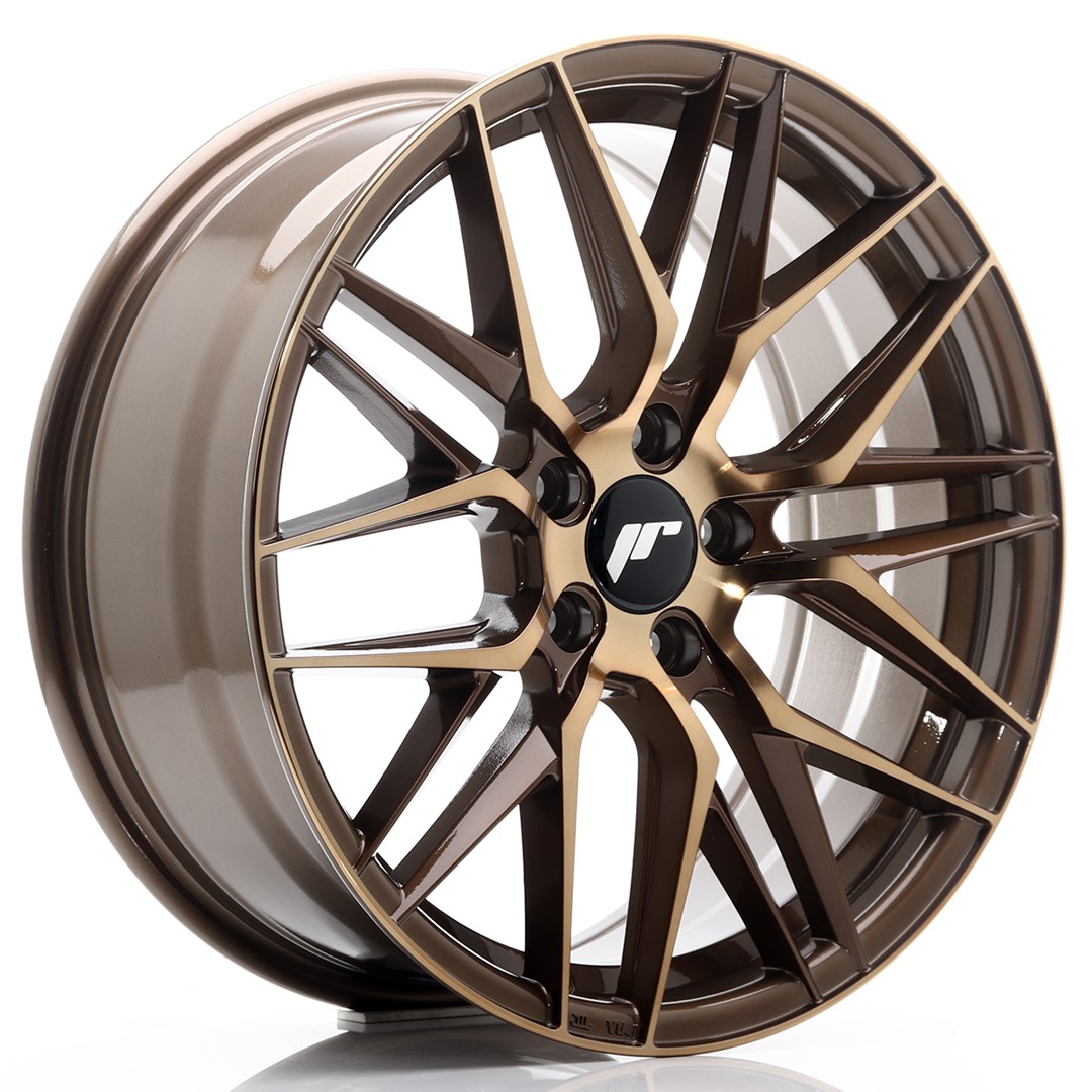 Image of JR-Wheels JR28 Velgen 18 Inch 7.5J ET40 5x114.3 Platinum Bronze