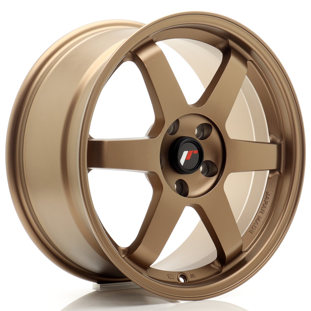 Image of JR-Wheels JR3 Velgen 18 Inch 8.5J ET42 5x114.3 Dark Anodized Bronze