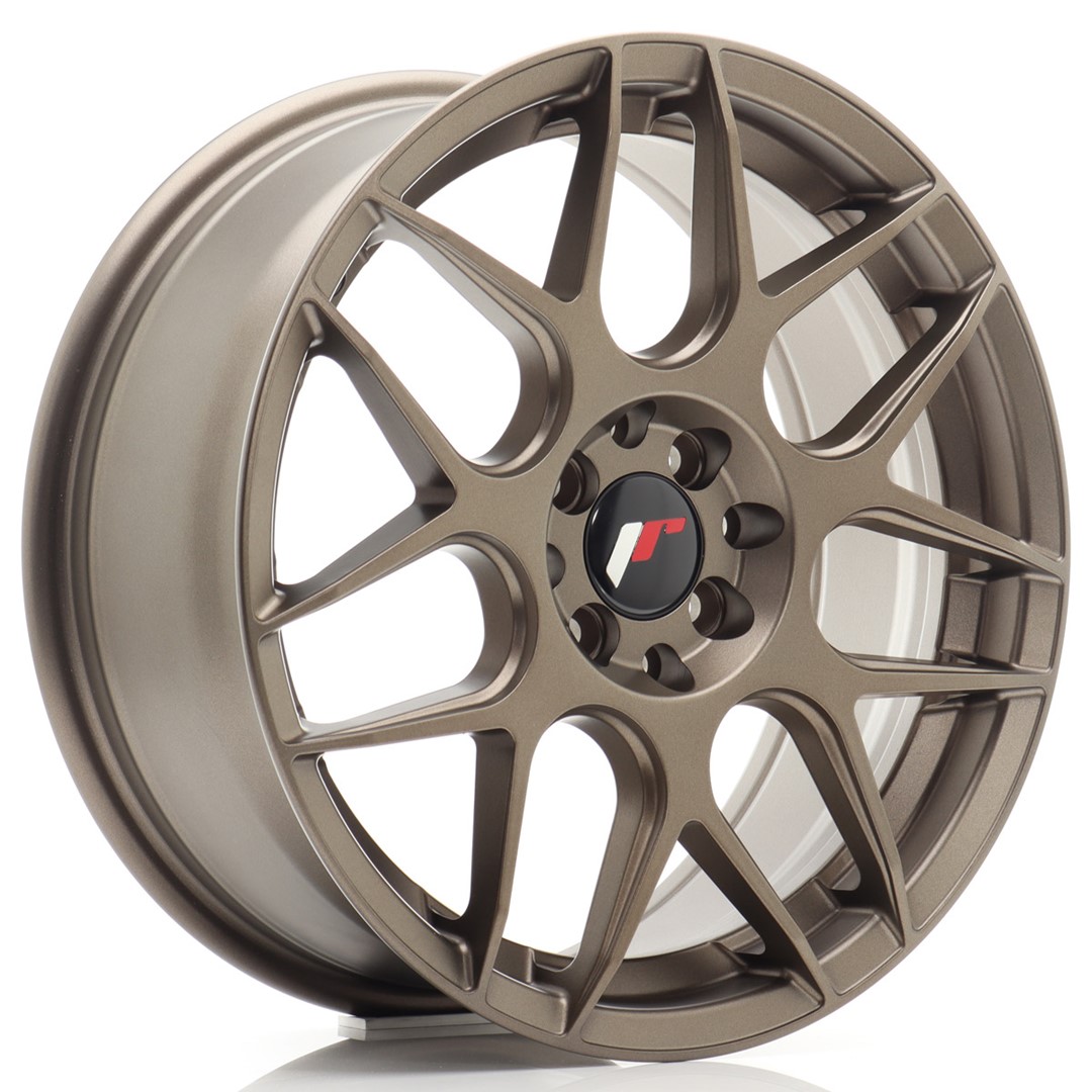 Image of JR-Wheels JR18 Velgen 17 Inch 7J ET40 5x100,5x114.3 Flow Form Flat Bronze