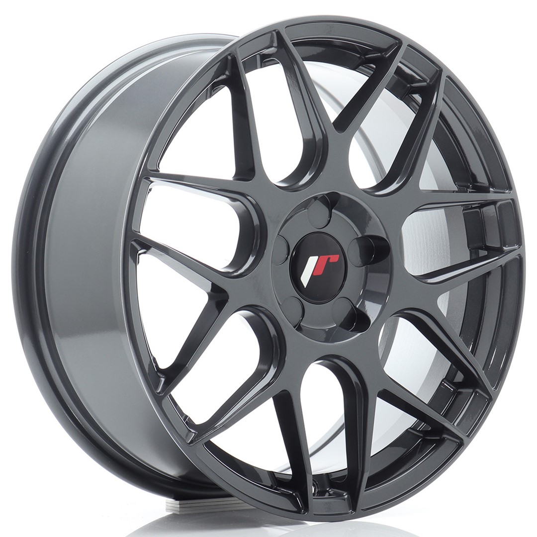 Image of JR-Wheels JR18 Velgen 17 Inch 7J ET20-40 Custom PCD Flow Form Hyper Gray