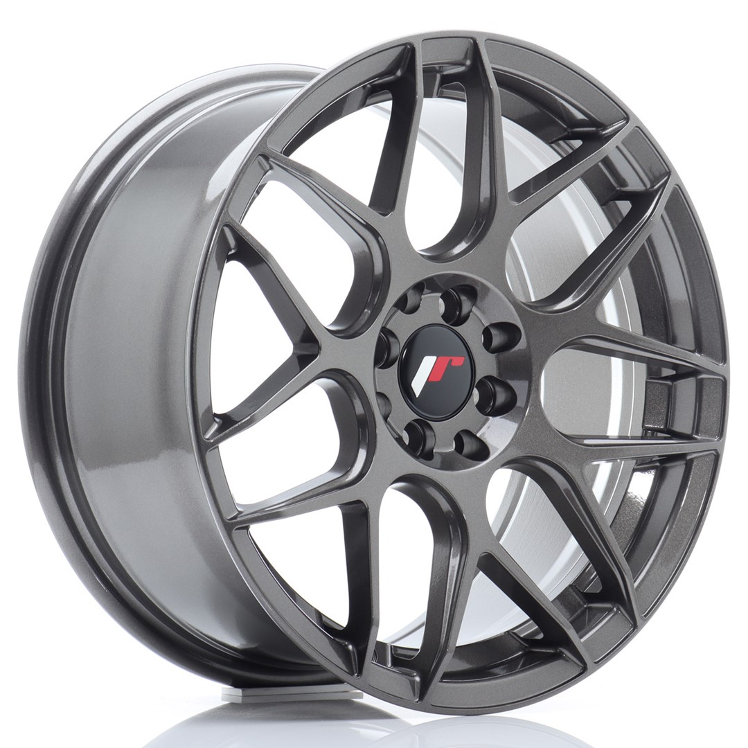 Image of JR-Wheels JR18 Velgen 17 Inch 8J ET35 4x100,4x114.3 Flow Form Hyper Gray
