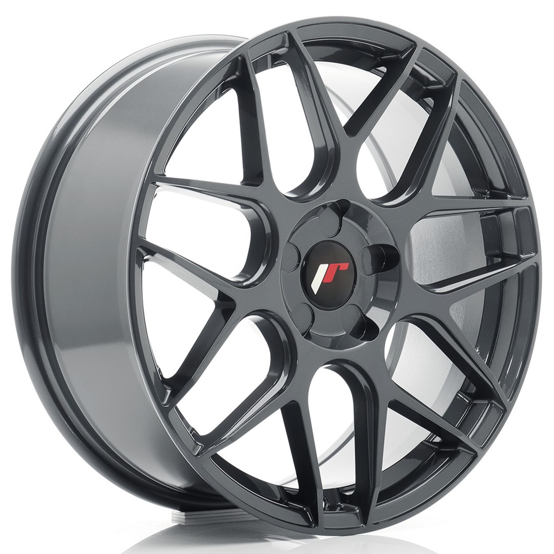 Image of JR-Wheels JR18 Velgen 18 Inch 7.5J ET20-40 Custom PCD Flow Form Hyper Gray