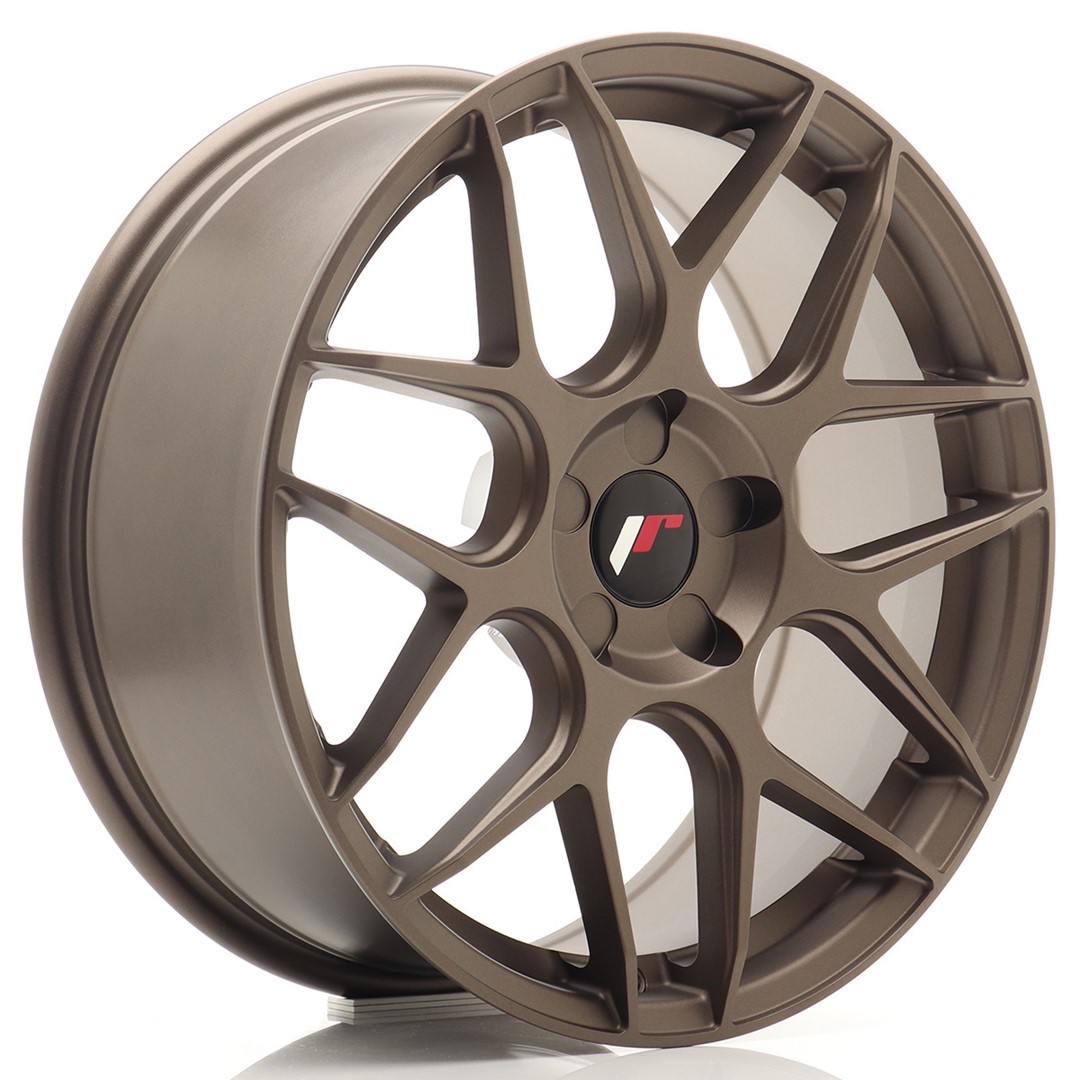 Image of JR-Wheels JR18 Velgen 18 Inch 7.5J ET20-40 Custom PCD Flow Form Flat Bronze