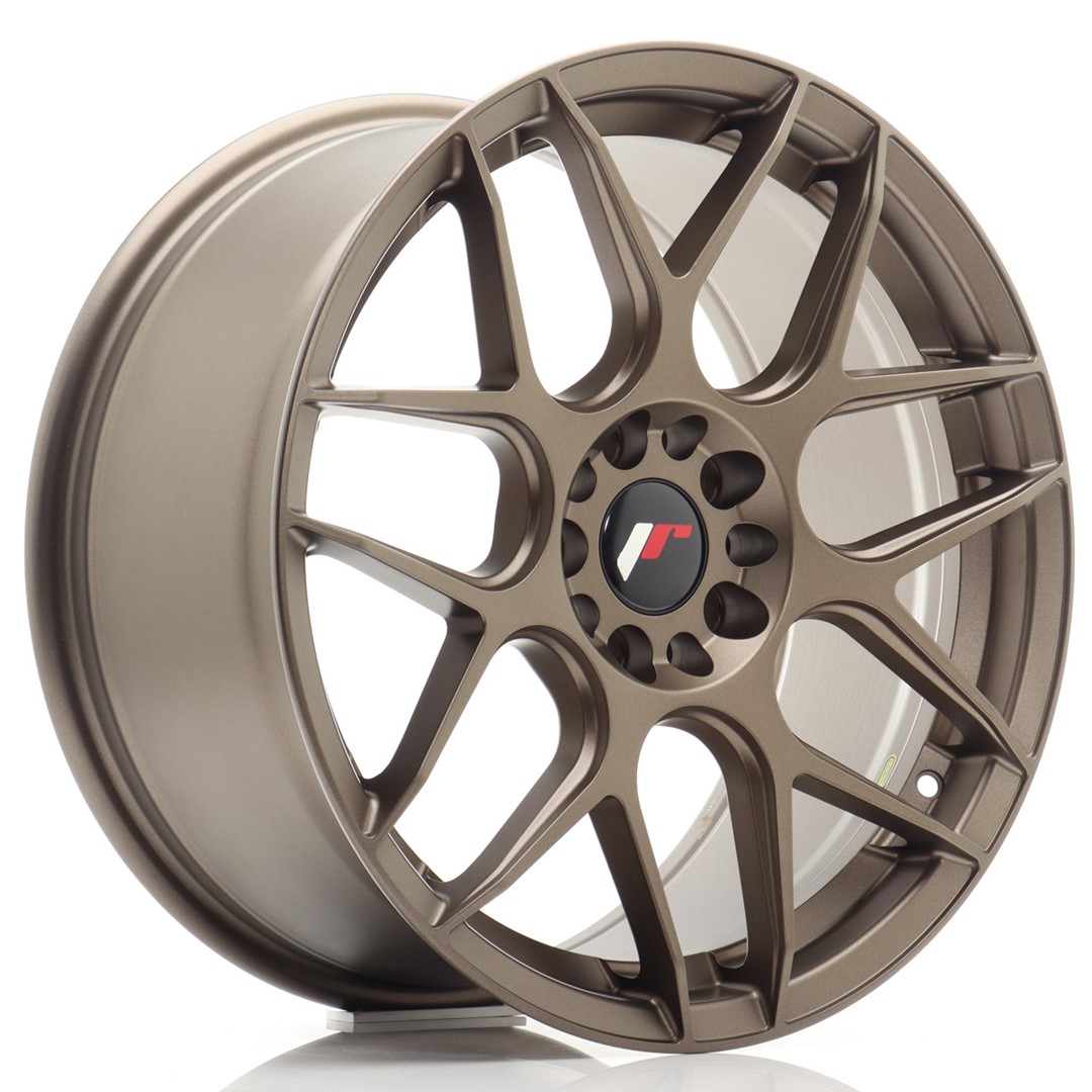 Image of JR-Wheels JR18 Velgen 18 Inch 8.5J ET45 5x112,5x114.3 Flow Form Flat Bronze
