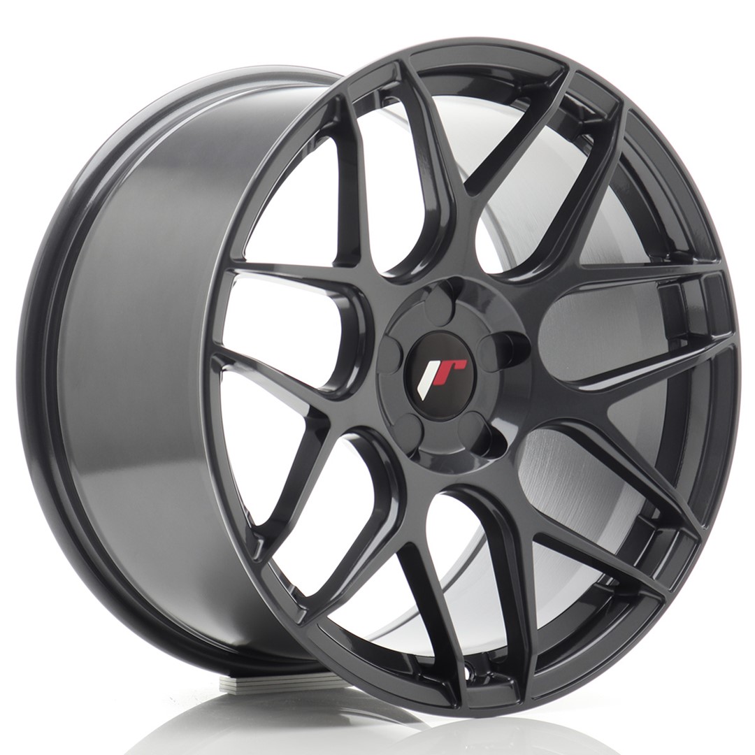 Image of JR-Wheels JR18 Velgen 18 Inch 9.5J ET20-43 Custom PCD Flow Form Hyper Gray