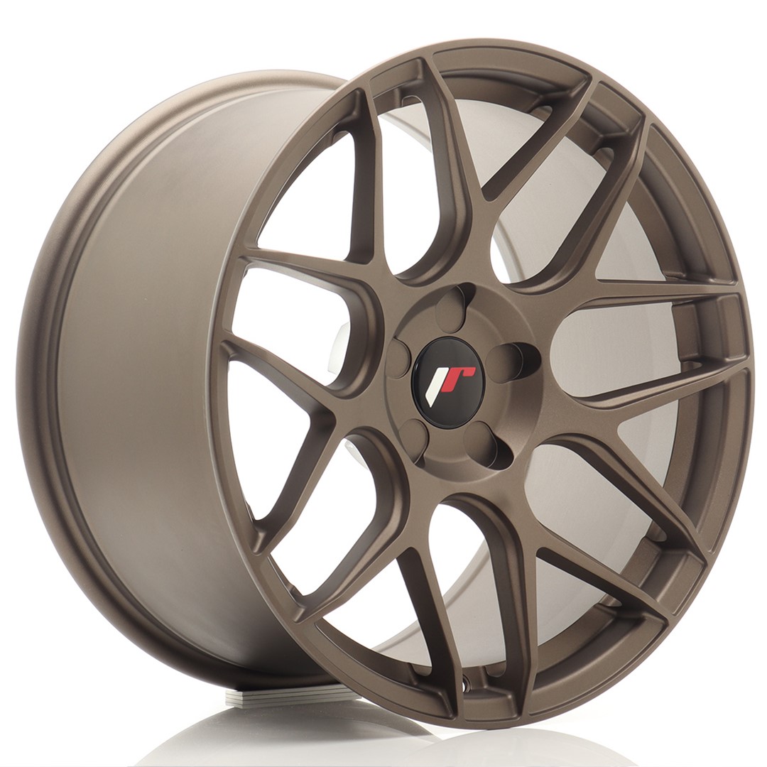 Image of JR-Wheels JR18 Velgen 18 Inch 9.5J ET20-43 Custom PCD Flow Form Flat Bronze