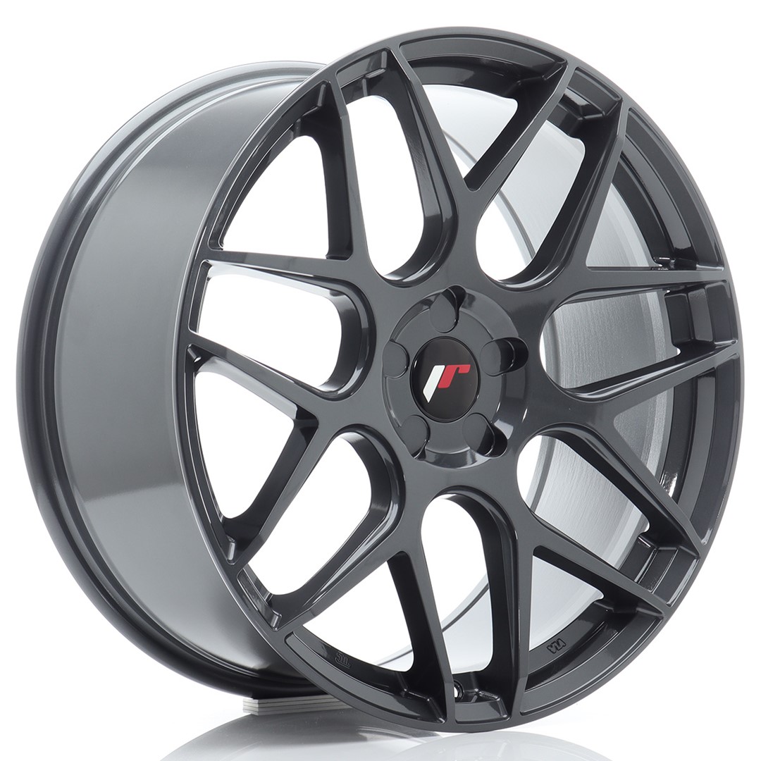 Image of JR-Wheels JR18 Velgen 20 Inch 9J ET20-40 Custom PCD Flow Form Hyper Gray