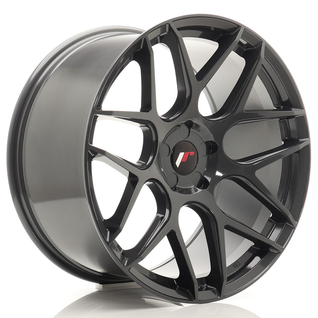 Image of JR-Wheels JR18 Velgen 20 Inch 10J ET20-40 Custom PCD Flow Form Hyper Gray