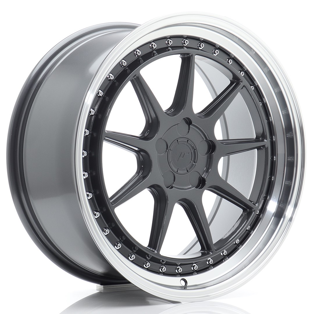 Image of JR-Wheels JR47 Velgen 19 Inch 8.5J ET15-35 Custom PCD Flow Form Hyper Gray