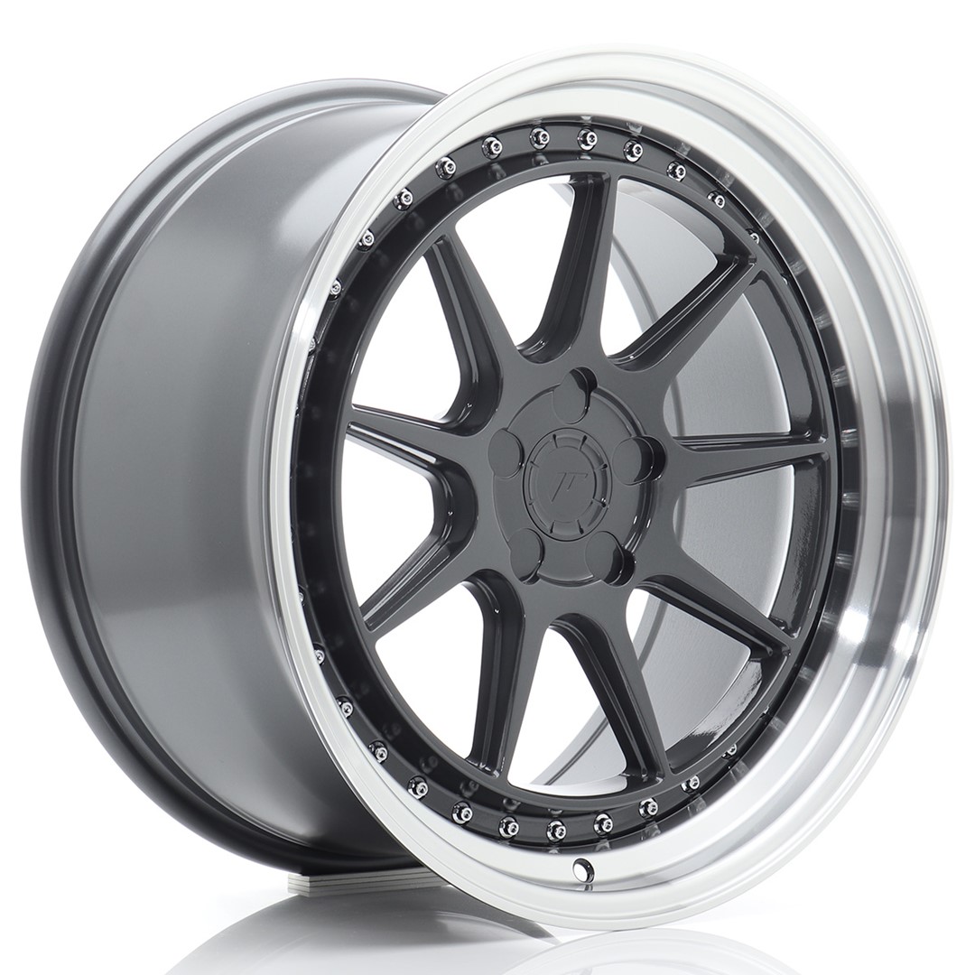 Image of JR-Wheels JR47 Velgen 19 Inch 9.5J ET15-35 Custom PCD Flow Form Hyper Gray
